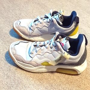 Nike Jordan MA2 Lunar Launch Vast Grey Yellow CV8122-002 Men’s Size 9.5